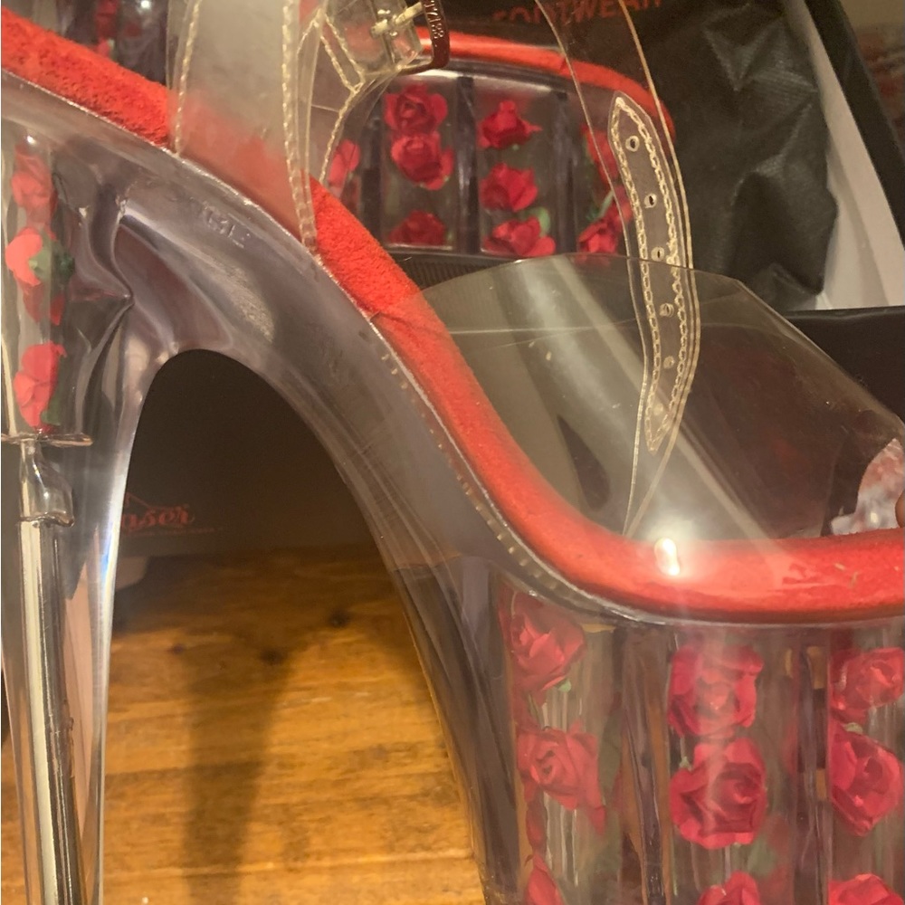 Red rose heels 9 women’s